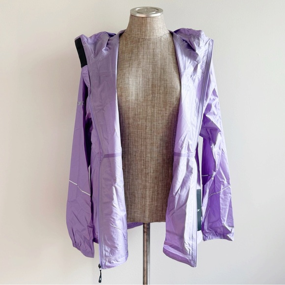 Outdoor Research Women’s Lavender Helium Rain Jacket - Picture 7 of 17